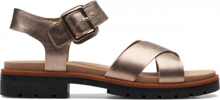 Clarks Dames schoenen Orinoco Strap D metallic