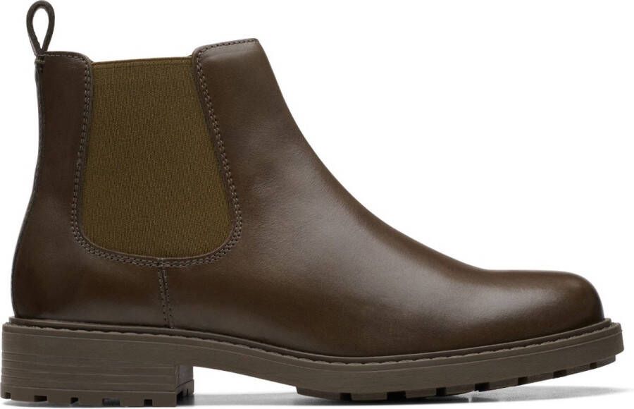 Clarks Dames Orinoco2 Lane D 5 dark olive lea