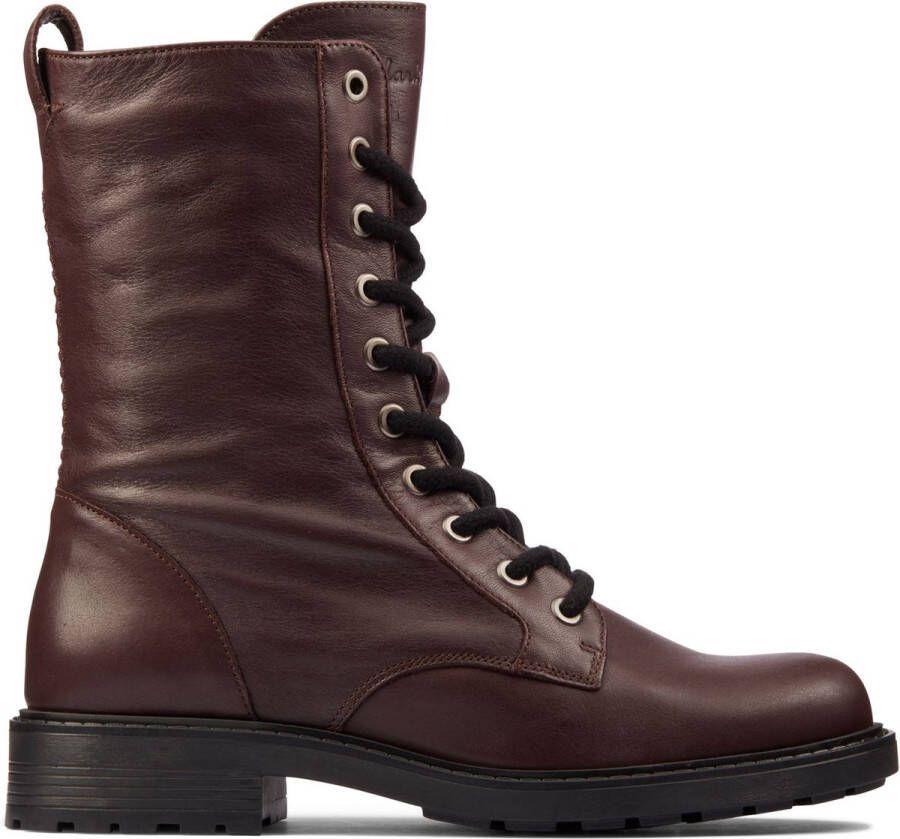 Clarks Dames schoenen Orinoco2 Style D burgundy leather