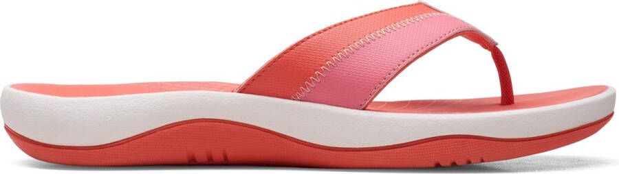 Clarks Sunmaze Surf Dames Slippers Coral