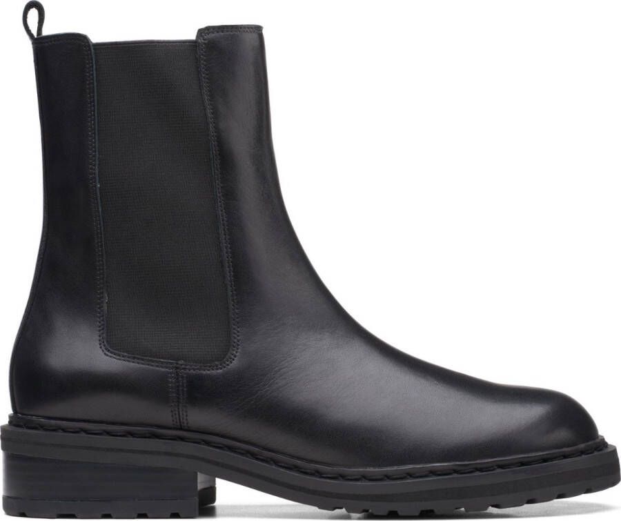 Clarks Dames Tilham Chelsea D 2 black leather