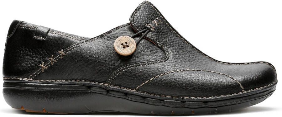 Clarks Dames schoenen Un Loop D black leather