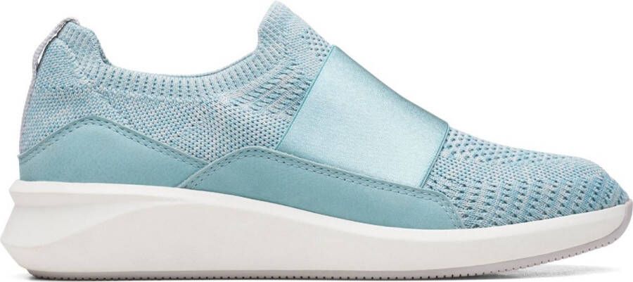 Clarks Dames Un Rio Knit D 5 Turquoise Knit