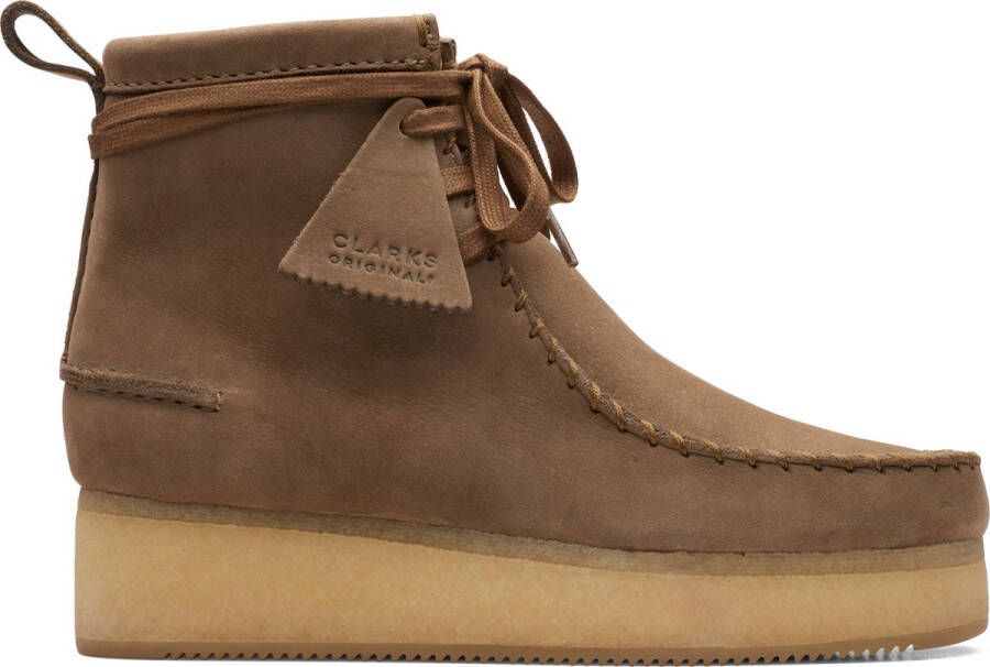 Clarks Dames schoenen Wallabee Craft D Bruin