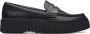 Clarks Zwarte leren instapmocassin met rubberen zool Black Dames - Thumbnail 1
