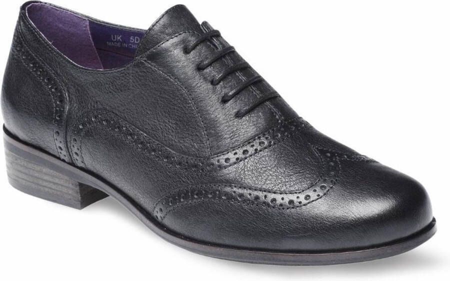 Clarks Hamble Oak Dames Veterschoenen Black Patent