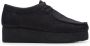 Clarks Originals Wallacraft Lo Womens Black Nubuck Sneakers 261486324040 - Thumbnail 1