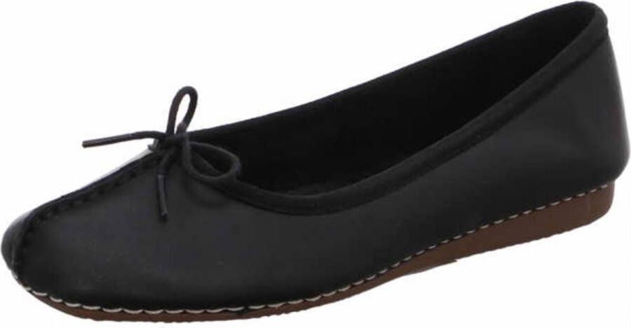 Clarks Damesschoenen Freckle Ice D black leather