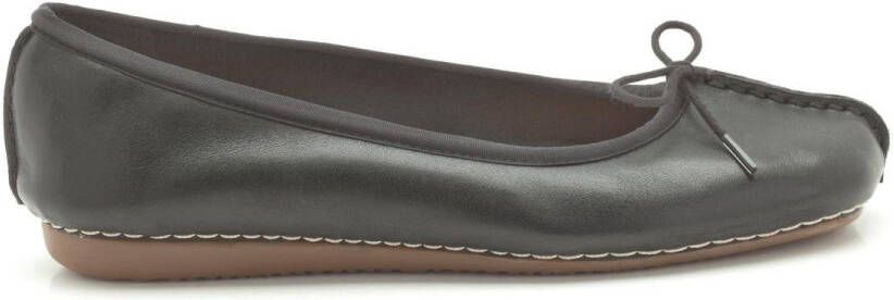 Clarks Damesschoenen Freckle Ice D black leather