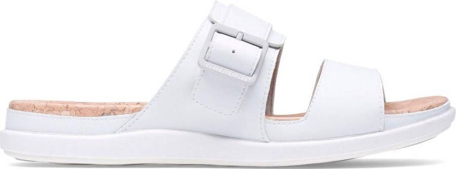 Clarks Damesschoenen Step June Tide D110411 wit