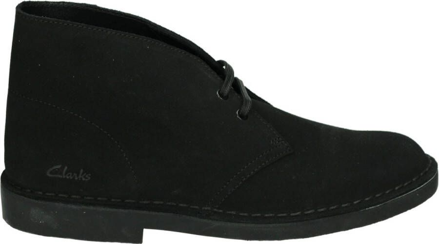Clarks DESERT BOOT 2 Volwassenen Heren sneakersVrije tijd  half-hoogPopulaire herenschoenen Kleur: Zwart Maat: 44 - Schoenen.nl