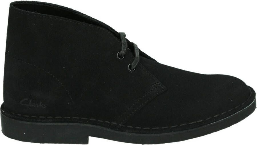 Clarks DESERT BOOT 2 Volwassenen VeterlaarzenHoge sneakersDames veterschoenenHalf-hoge schoenen Zwart