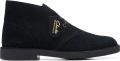 Clarks DESERT~BOOT~EVO~~~~~~~~~~~~~~~ Vrije tijd half-hoog Heren veterschoen Heren sneakers Zwart - Zwart