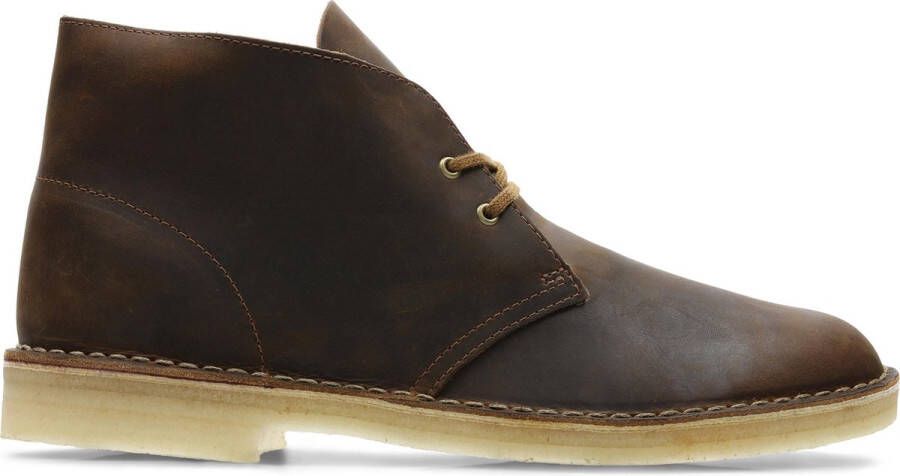 Clarks Gebruikte Oorbellen Upgrade je stijl met Desert Boot M in Bijenwas Bruin Heren