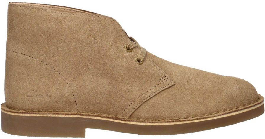 Clarks Desert Bt Evo. Dames Veterschoenen Dark Sand Suede