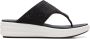 Clarks Drift Jaunt Dames Slippers Black - Thumbnail 1