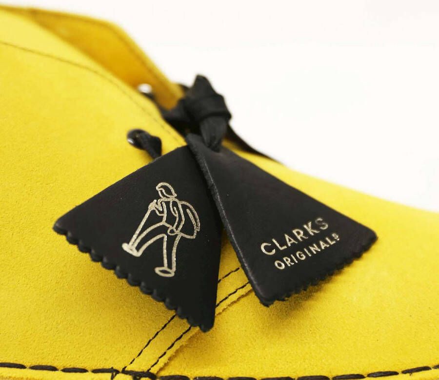 Clarks Elegante Schoenen Woestijn Jamaica Geel Fashionwear Volwassen
