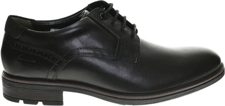 Clarks Emmet Plain Zwart