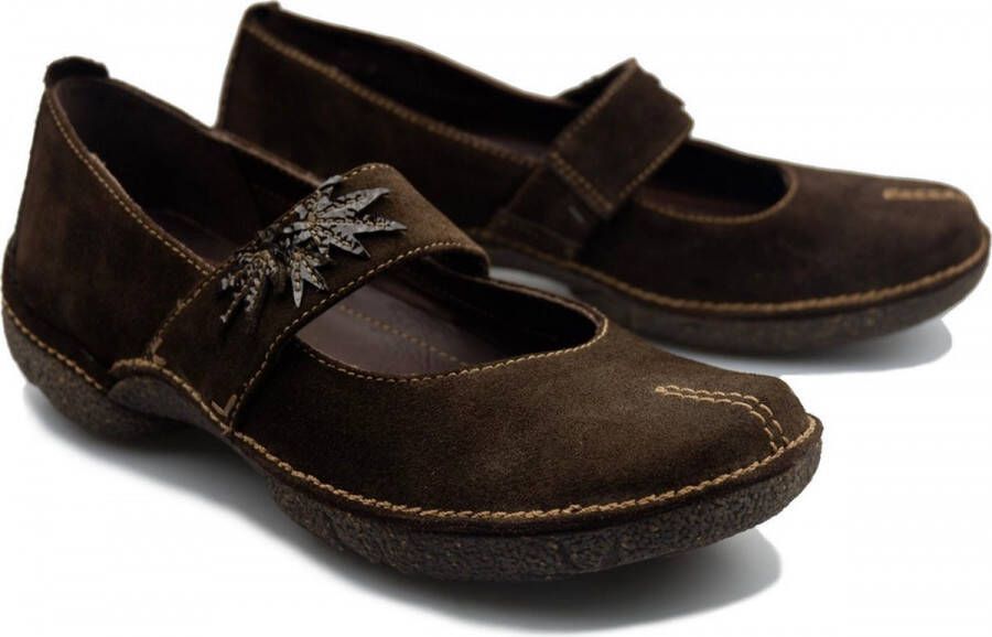 Clarks Epic film dames ballerina bruin