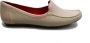 Clarks Comfortabele leren instapper met rode stiksels White Dames - Thumbnail 1