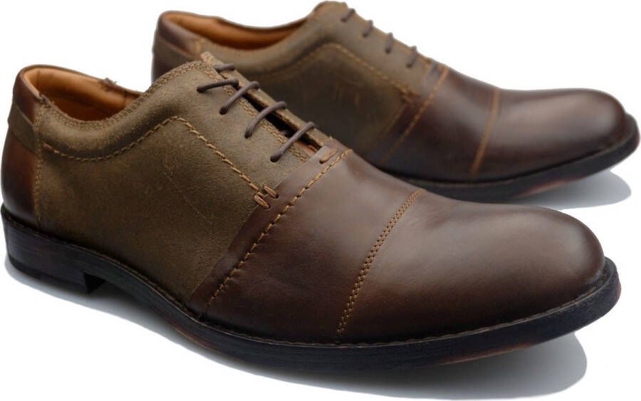Clarks Getit Man heren veterschoen bruin waterdicht