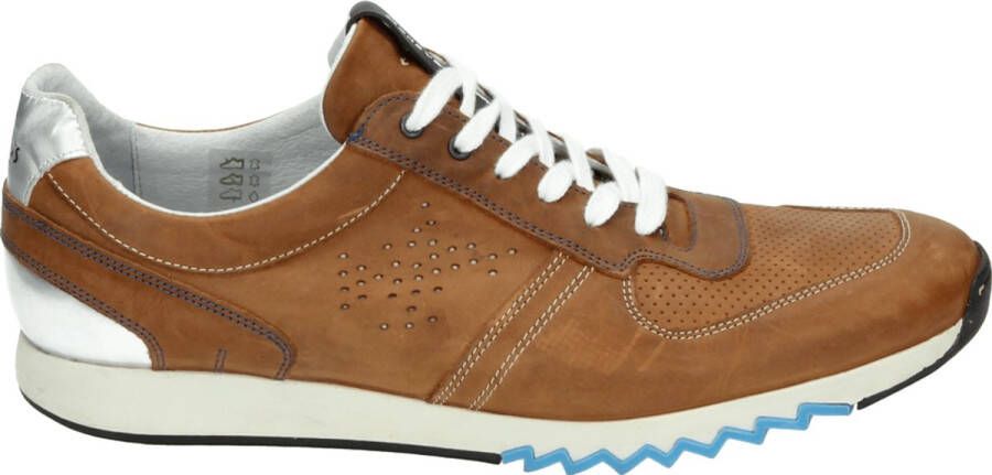 Clarks GODNEY LACE Vrije tijdsschoenenHeren veterschoenHeren sneakersCasual Cognac