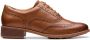 Clarks Havisham Oak dames veterschoen bruin - Thumbnail 1
