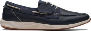 Clarks Mocassins ATL Sail van geolied leer