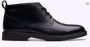 Clarks Heren Bottine Aldwin Chukka Black Leather ZWART - Thumbnail 1
