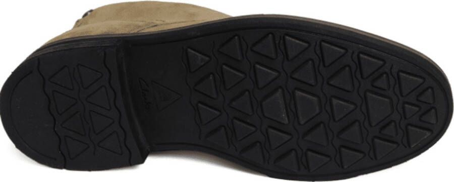 Clarks Heren Bottine Dark Sand Taupe