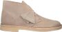 Clarks DESERT~BOOT~~~~~~~~~~~~~~~~~~~ Vrije tijd half-hoogHeren veterschoenHeren sneakers Wit beige - Thumbnail 1