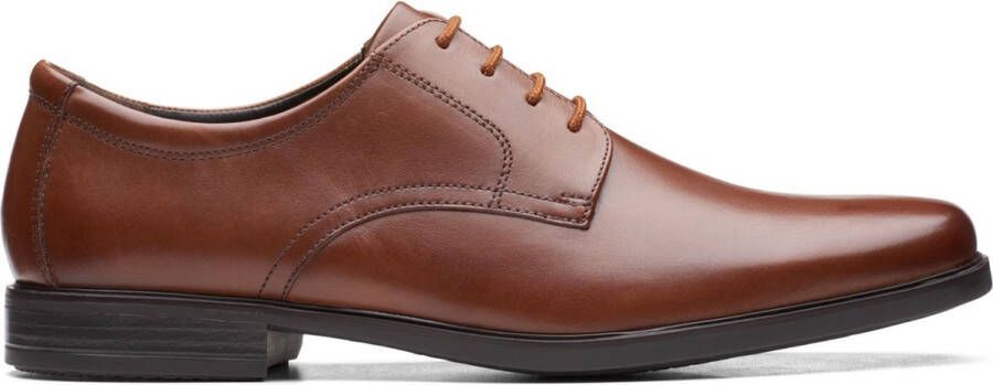 Clarks Veterschoenen HOWARD WALK met leren binnenzool