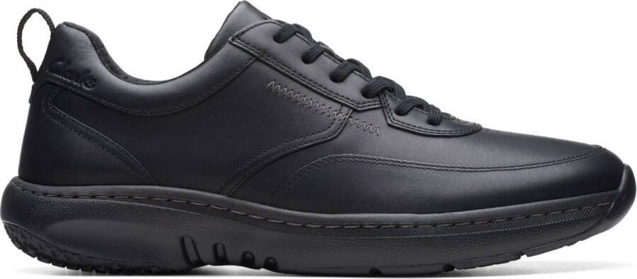 Clarks Professionele Veterschoen voor Werk Black Heren