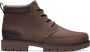 Clarks Heren Rossdale Mid G 4 Brown WLined Lea - Thumbnail 1