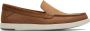 Clarks Stijlvolle Bratton Loafers voor Mannen Brown Heren - Thumbnail 1