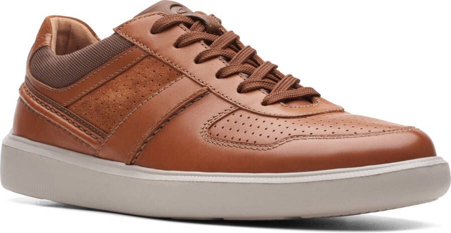 Clarks Stijlvolle Herensneakers Brown Heren