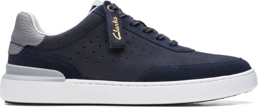 Clarks Heren schoenen CourtLite Tor H Blauw