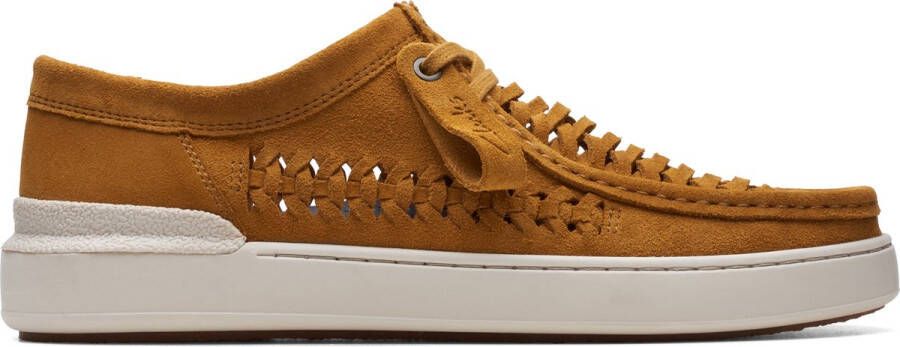 Clarks Heren schoenen CourtLiteWeave G 4 Ochre Weave