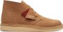Clarks Donker Zand Suède Heren Lifestyle Schoen Brown - Thumbnail 1