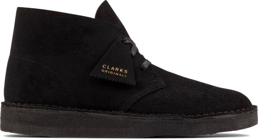 Clarks Heren schoenen Desert Coal G black suede