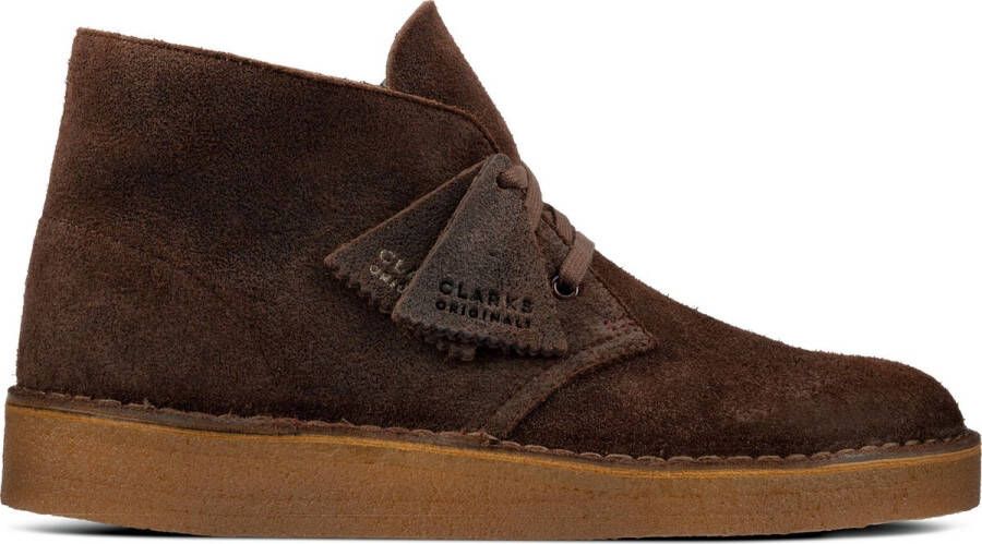 Clarks Desert Coal Groen Heren Veterboots Khaki Kleur Khaki