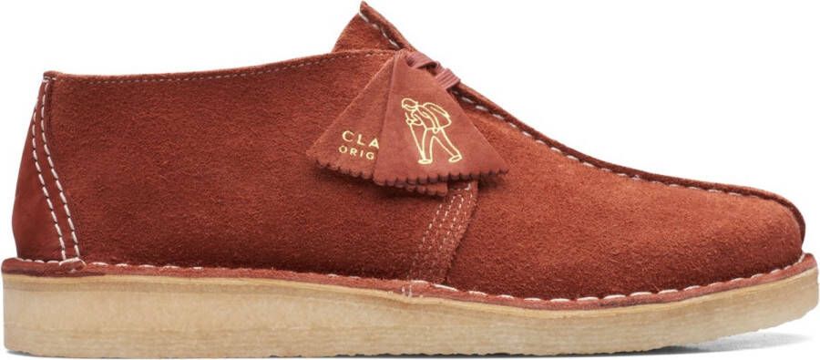 Clarks Heren schoenen Desert Trek G burgundy suede