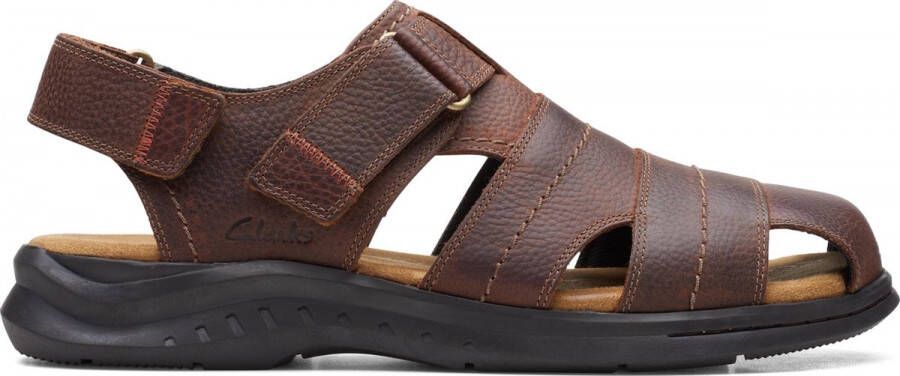 Clarks Heren schoenen Hapsford Cove G brown tumb