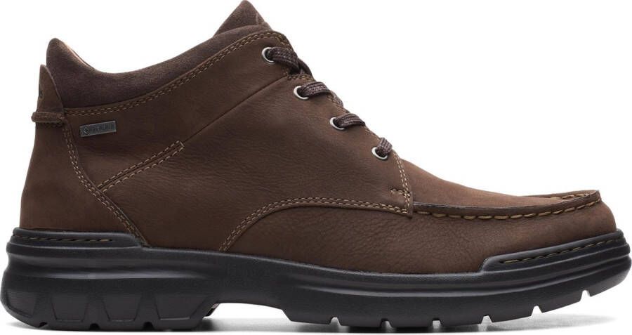 Clarks Heren schoenen Rockie2 HIGTX G brown nubuck
