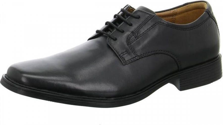 Clarks Veterschoenen Tilden_Plain met comfortabel voetbed vrijetijdsschoen lage schoen veterschoen