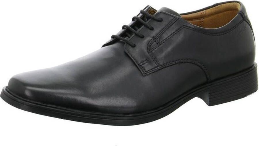 Clarks Veterschoenen Tilden_Plain met comfortabel voetbed vrijetijdsschoen lage schoen veterschoen