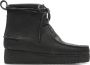 Clarks Wallabee Cup Zwart Leer Casual veterschoenen Heren - Thumbnail 12
