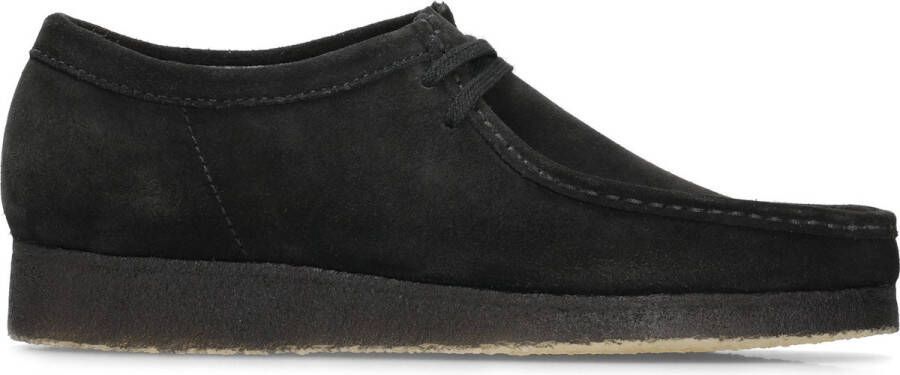 Clarks Originals Wallabee Boot Womens Black Sde Laarzen 26155521