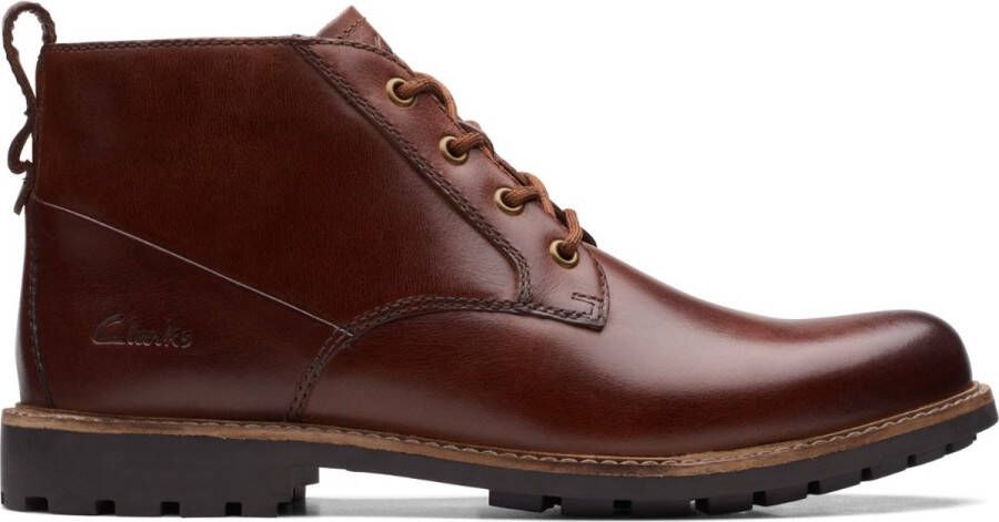 Clarks Heren schoenen Westcombe Mid G Bruin