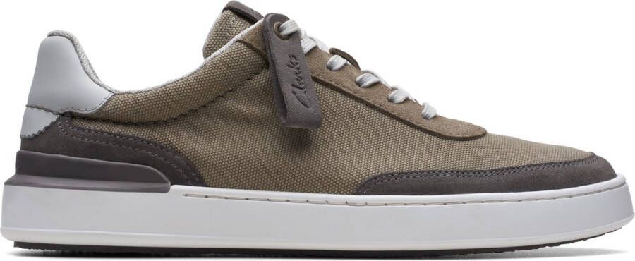 Clarks Groene Vetersneakers voor Heren Green Heren